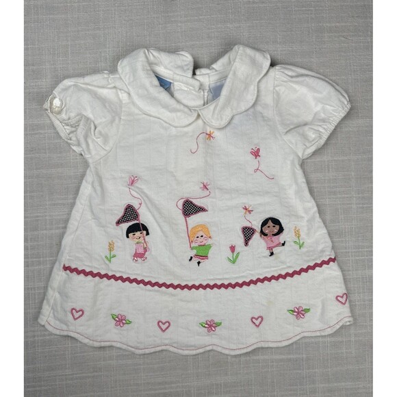 Vintage JCP Disney It’s A‎ Small World After All Dress Size 12 months - Picture 3 of 16